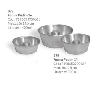 FORMA PUDIM N.16 / 700636 REDAR