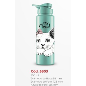 SQUEEZE 750ML (BABY CAT VERDE) 258031 BANDEIRANTE