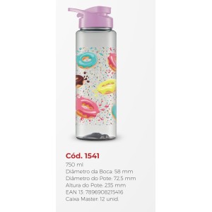 SQUEEZE 750ML (DONUTS) 215416 BANDEIRANTE