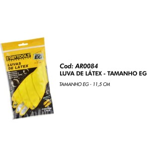 LUVA LATEX EXTRA G (AMARELA) 201123 STARTOOLS