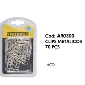 CLIPS METAL C/70 (PRATA) 204636*176158 HM*STARTOOLS