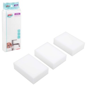 ESPONJA MAGICA C/3 (635114*216260) TIJUCAS*CLEAN TECH