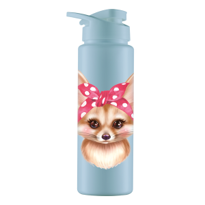 SQUEEZE 750ML FOX (AZUL CLARO) 215355 BANDEIRANTE