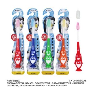 ESCOVA INFANTIL (PINGUIM) 522164 SQ IMPORT