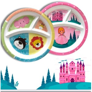 PRATO INFANTIL C/3DIV (MELANINA) 920519 SAKES