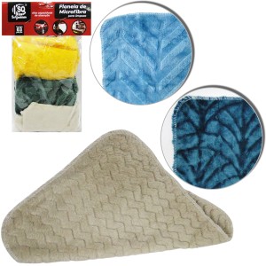 FLANELA MICROFIBRA ( C/ 3 PÇS) 517634 SQ IMPORT