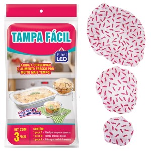 TAMPA FACIL (C/3 PCS) 104193 PLAST LEO