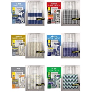 CORTINA BOX C/ILHOS (642-S) 106425 PLASTLEO