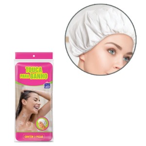 TOUCA P/BANHO (C/3 PÇS) 106180 PLASTLEO