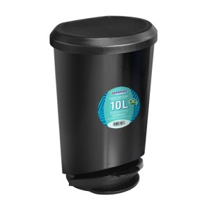 LIXEIRA PEDAL 10LTS LUXO 