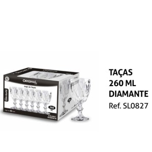 TACA 260ML (DIAMANTE AVULSA) 130129** ORIGINAL