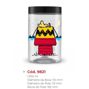 POTE 9821 (1,5LT CASA WOOD) 298211 BANDEIRANTE
