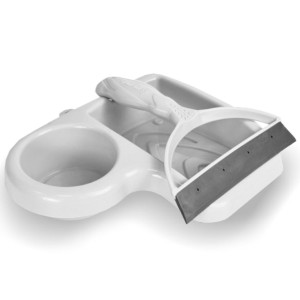 KIT PORTA DETERG/RODINHO**BRANCO**702457 KEITA