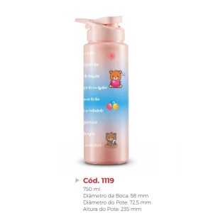 SQUEEZE 1119 (750ML URSO TIE DAY) 211197 BANDEIRANTE