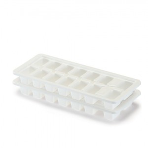 FORMA GELO C/2 BRANCA (14CUBOS) 701194  RAINHA