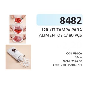 CAPA ELASTICA P/ALIMENTOS (C/100) 243396 AMIGOLD