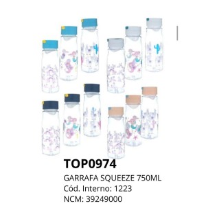 GARRAFA 750ML (SEREIA) 122506 TOP UTIL