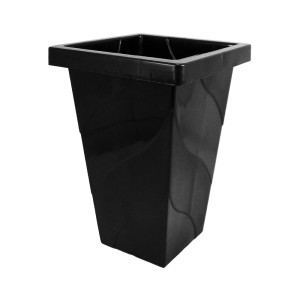 VASO 110 (QUAD.COLUNA PEQ.PRETO) 701106 PLASNEW