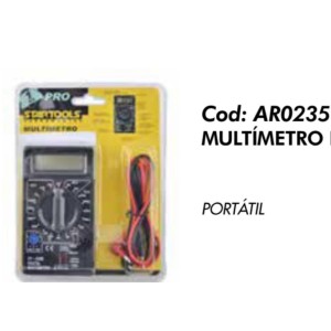 MULTIMETRO DIGITAL (203820*523789) STARTOOLS*SQ