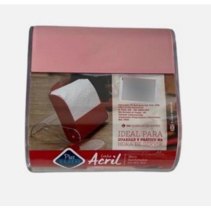 PORTA GUARDANAPO PEQ.(ROSE) 897842 PLASTUTTI