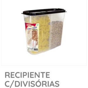 RECIPIENTE C/DIVISORIA (POTE) 205712 INJETEMP