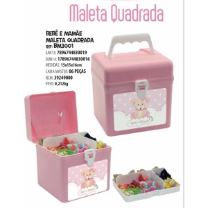 MALETA QUADRADA *ROSA* / 830019 MONTE LIBANO