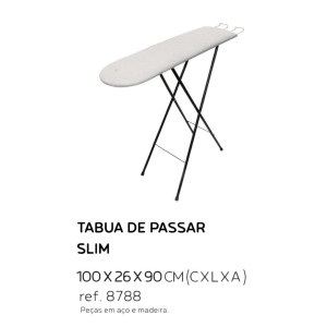 TABUA PASSAR ROUPAS (ACO*MADEIRA) 387882 MAXEB