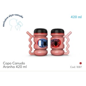 COPO CANUDO EMBUTIDO (ARANHA) 104253 PANAMBY