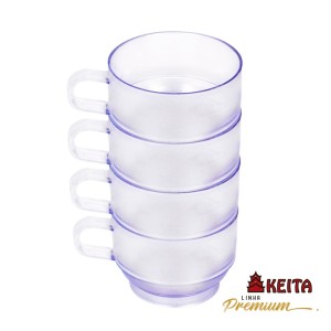 XICARA CRISTAL C/4 PCS /703089 KEITA