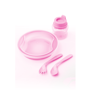 KIT ALIMENTACAO C/4 (PRATO*COPO*TALHER) 987008 CEFISA