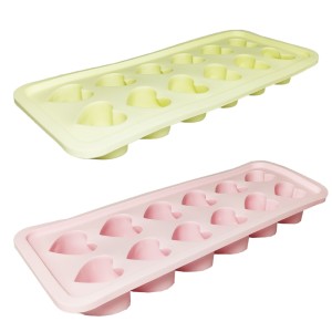 FORMA GELO CORACAO (12 CUBOS) 220683 FU XING