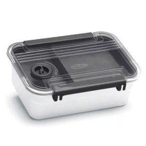 MARMITA BOM APETITE (800ML PRETA) 610518 NITRON