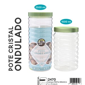 POTE ONDULADO PEQ. (1500ML) 870068 NEW BABY
