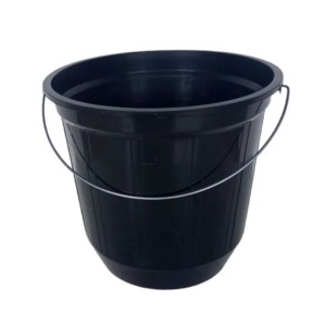 BALDE 08 PRETO (7,5LTS) 640020 PLASTWARE