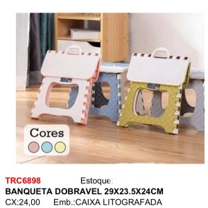 BANQUETA DOBRAVEL M (29X24CM) 868988 TOP RIO