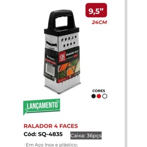 RALADOR 4FACES NO.9,5 (CB PLASTICO) 534846 SQ IMPORT