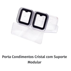 JG COND.CRISTAL C/02 (PRETO) 837962 PLASUTIL
