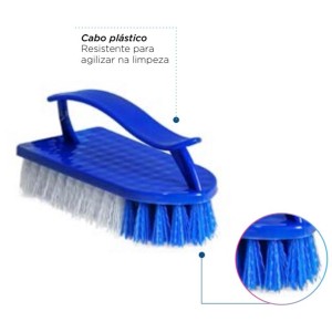 ESCOVA LAVANDEIRA C/ALCA (13CM) 635282 CLEAN TECH