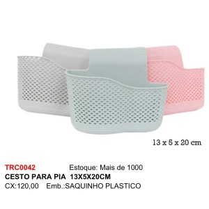 CESTO P/PIA (13X5X20CM) 900420 TOP RIO