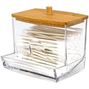 PORTA COTONETE (ACRILICO TP BAMBU) 325909 FU XING