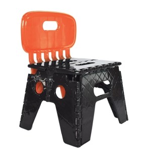 BANQUINHO DOBRAVEL C/ENCOSTO (PRETO) 806572 ARQPLAST