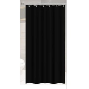 CORTINA BOX LISA (PRETA) 112037 PLASTLEO