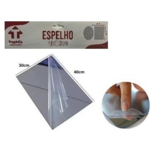ESPELHO PLASTICO RETANG (30*40CM) 600446 TOP MIX