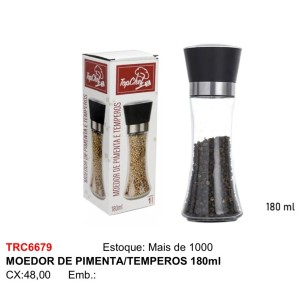 MOEDOR PIMENTA*TEMPERO (180ML) 866793 TOP RIO