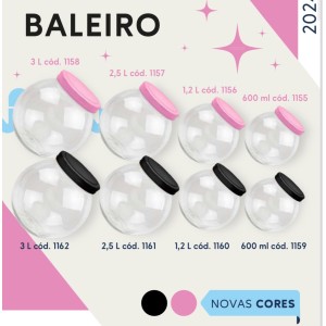 BALEIRO 3LT (TAMPA ROSA) 105229 PANAMBY