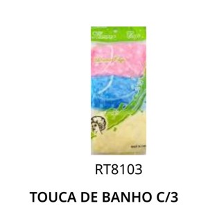 TOUCA BANHO (C/3 PCS) 206346 RIO TIJUCAS