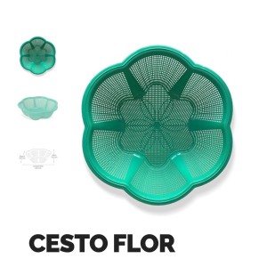 CESTO FLOR (LAVA TUDO) 800907 ARQPLAST
