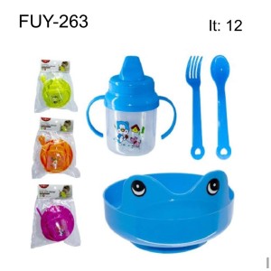 CJ INFANTIL 4PCS (PRATO SAPINHO ETC) 2635 FUTURO