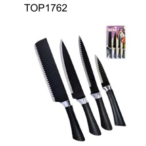 KIT FACA BLACK (CARTELA C/4) 148469 TOP UTIL