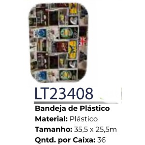 BANDEJA RETANGULAR 35X25CM (DEC) 506031 H-100